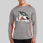 Long Sleeve Heather Colorblock Contender ™ Tee Thumbnail