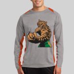 Long Sleeve Heather Colorblock Contender ™ Tee Thumbnail