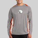 Long Sleeve Heather Colorblock Contender ™ Tee Thumbnail