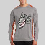 Long Sleeve Heather Colorblock Contender ™ Tee Thumbnail