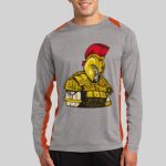 Long Sleeve Heather Colorblock Contender ™ Tee Thumbnail