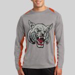 Long Sleeve Heather Colorblock Contender ™ Tee Thumbnail