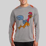 Long Sleeve Heather Colorblock Contender ™ Tee Thumbnail