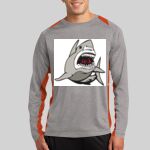 Long Sleeve Heather Colorblock Contender ™ Tee Thumbnail