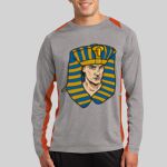 Long Sleeve Heather Colorblock Contender ™ Tee Thumbnail