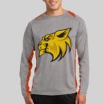 Long Sleeve Heather Colorblock Contender ™ Tee Thumbnail