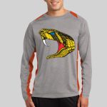 Long Sleeve Heather Colorblock Contender ™ Tee Thumbnail
