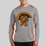 Long Sleeve Heather Colorblock Contender ™ Tee Thumbnail