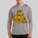 Long Sleeve Heather Colorblock Contender ™ Tee Thumbnail