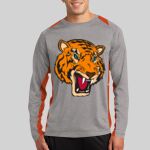 Long Sleeve Heather Colorblock Contender ™ Tee Thumbnail