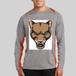 Long Sleeve Heather Colorblock Contender ™ Tee Thumbnail