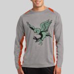 Long Sleeve Heather Colorblock Contender ™ Tee Thumbnail