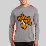 Long Sleeve Heather Colorblock Contender ™ Tee Thumbnail