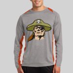 Long Sleeve Heather Colorblock Contender ™ Tee Thumbnail