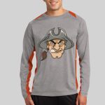 Long Sleeve Heather Colorblock Contender ™ Tee Thumbnail