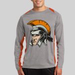 Long Sleeve Heather Colorblock Contender ™ Tee Thumbnail