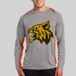 Long Sleeve Heather Colorblock Contender ™ Tee Thumbnail