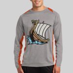 Long Sleeve Heather Colorblock Contender ™ Tee Thumbnail