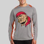 Long Sleeve Heather Colorblock Contender ™ Tee Thumbnail