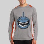 Long Sleeve Heather Colorblock Contender ™ Tee Thumbnail