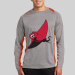 Long Sleeve Heather Colorblock Contender ™ Tee Thumbnail