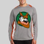 Long Sleeve Heather Colorblock Contender ™ Tee Thumbnail