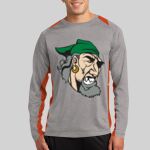 Long Sleeve Heather Colorblock Contender ™ Tee Thumbnail