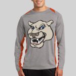 Long Sleeve Heather Colorblock Contender ™ Tee Thumbnail