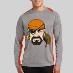 Long Sleeve Heather Colorblock Contender ™ Tee Thumbnail