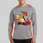 Long Sleeve Heather Colorblock Contender ™ Tee Thumbnail