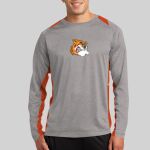 Long Sleeve Heather Colorblock Contender ™ Tee Thumbnail