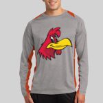 Long Sleeve Heather Colorblock Contender ™ Tee Thumbnail