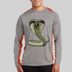 Long Sleeve Heather Colorblock Contender ™ Tee Thumbnail