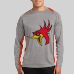 Long Sleeve Heather Colorblock Contender ™ Tee Thumbnail