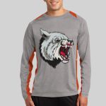 Long Sleeve Heather Colorblock Contender ™ Tee Thumbnail