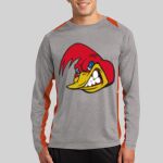 Long Sleeve Heather Colorblock Contender ™ Tee Thumbnail