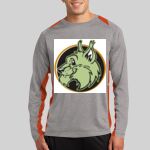 Long Sleeve Heather Colorblock Contender ™ Tee Thumbnail