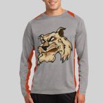 Long Sleeve Heather Colorblock Contender ™ Tee Thumbnail