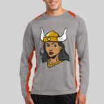 Long Sleeve Heather Colorblock Contender ™ Tee Thumbnail