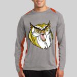 Long Sleeve Heather Colorblock Contender ™ Tee Thumbnail