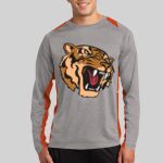 Long Sleeve Heather Colorblock Contender ™ Tee Thumbnail