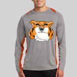 Long Sleeve Heather Colorblock Contender ™ Tee Thumbnail