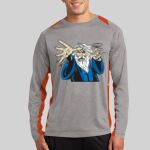 Long Sleeve Heather Colorblock Contender ™ Tee Thumbnail