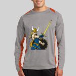 Long Sleeve Heather Colorblock Contender ™ Tee Thumbnail