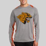 Long Sleeve Heather Colorblock Contender ™ Tee Thumbnail