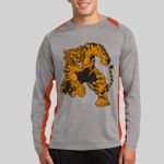 Long Sleeve Heather Colorblock Contender ™ Tee Thumbnail