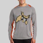 Long Sleeve Heather Colorblock Contender ™ Tee Thumbnail