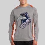 Long Sleeve Heather Colorblock Contender ™ Tee Thumbnail