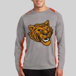 Long Sleeve Heather Colorblock Contender ™ Tee Thumbnail