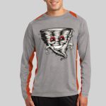 Long Sleeve Heather Colorblock Contender ™ Tee Thumbnail